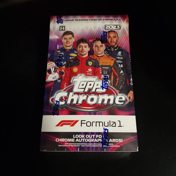 Topps Chrome Formula 1 2023 Hobby Box